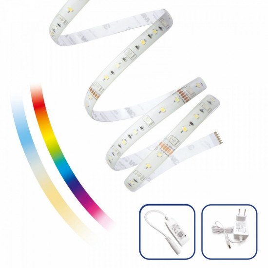 STRIP LED SET TUYA WIFI 17W 5M RGBW+CCT+DIM