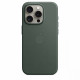 Case FineWoven fabric with MagSafe for iPhone 15 Pro - evergreen