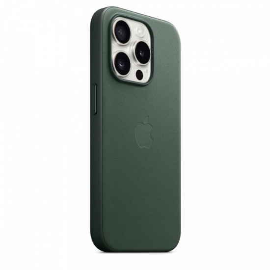 Case FineWoven fabric with MagSafe for iPhone 15 Pro - evergreen