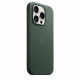 Case FineWoven fabric with MagSafe for iPhone 15 Pro - evergreen