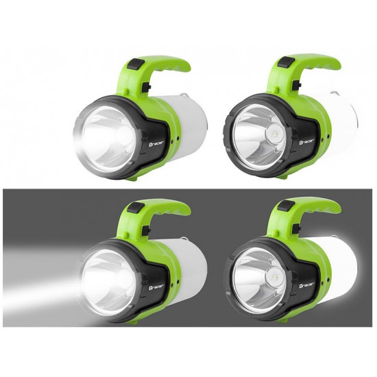 Flashlight with lamp 1200mAh 