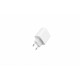 Power Delivery Charger USB-A USB-C 20W White