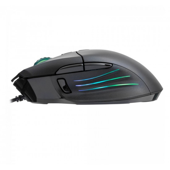 Wired gaming mouse Nemesis C500 8000 DPI RGB LED black