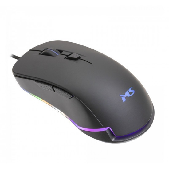 Wired gaming mouse Nemesis C305 3200 DPI 6P RGB LED black