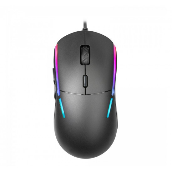 Wired gaming mouse Nemesis C375 7200 DPI RGB LED black