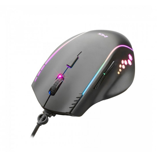 Wired gaming mouse Nemesis C370 7200 DPI 7P RGB LED black