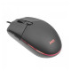 Wired gaming mouse Nemesis C315 2400 DPI programmable buttons black