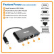 Adapter USB3.1 TYPE-C TO ULTRA HDMI AD U444-06N-H4GUB