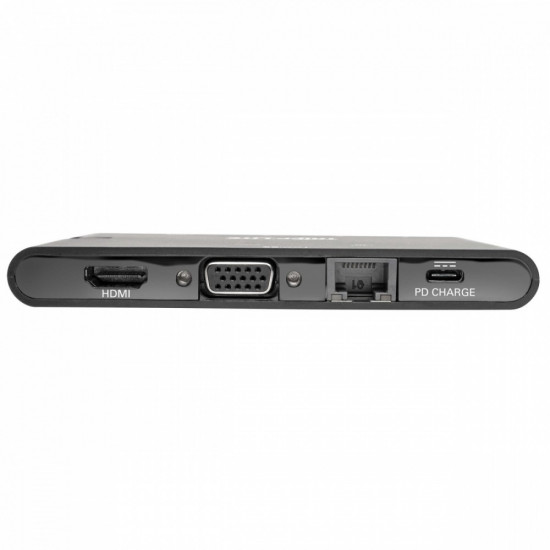Adapter USBC DOCK,HDMI/VGA/GBE/ /HUB/S U442-DOCK3-B 