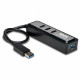 MINI 4PT USB 3.0 SS HUB W/CBL U360-004-MIN