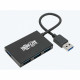 4 PORT USB-A PORTABLE A LUM HUB U360-004-4A-AL