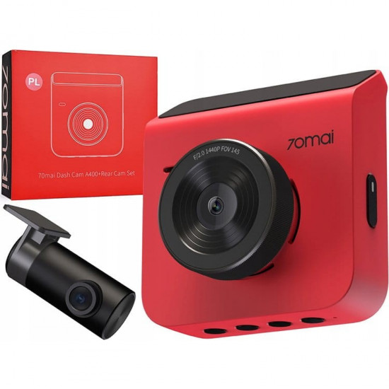 Dash Cam X400 Red