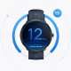 Smartwatch GPS Watch R WT2001 Blue