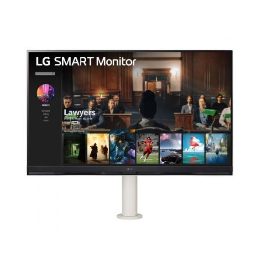 Monitor 32SQ780S-W 32 cale Smart 4K UHD webOS Ergo