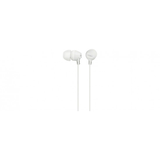 In-ear Headphones with mic MDR-EX15AP White