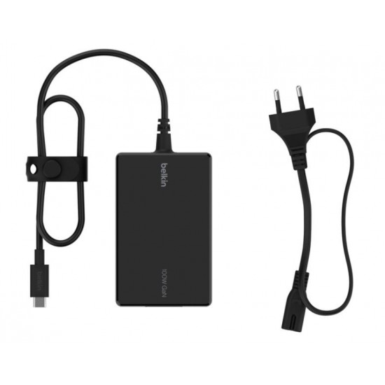 Zasilacz 100W USB-C Kabel EU GaN