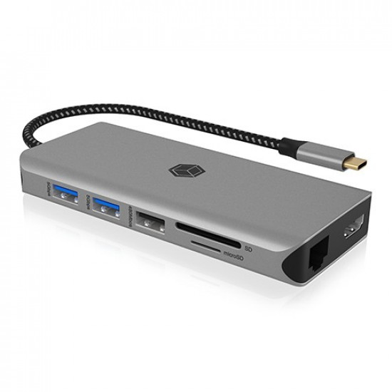 ICY BOX IB-DK4061-CPD 12in1, 2xHDMI, PD 100W