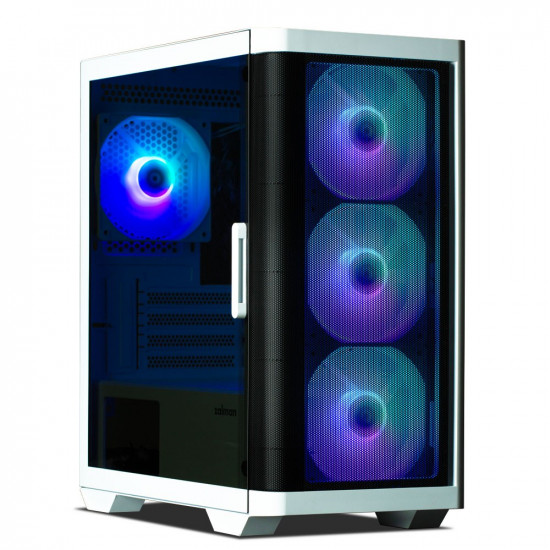 M4 BLACK mATX Mini Tower 4 Fans ARGB 