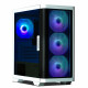 M4 BLACK mATX Mini Tower 4 Fans ARGB 