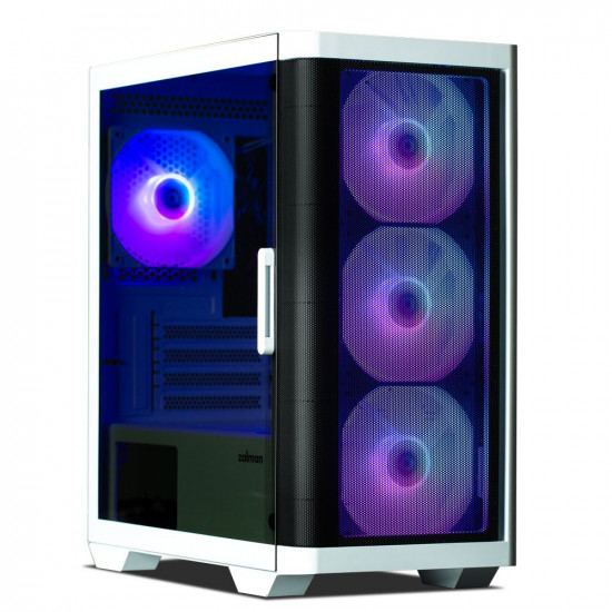 M4 BLACK mATX Mini Tower 4 Fans ARGB 