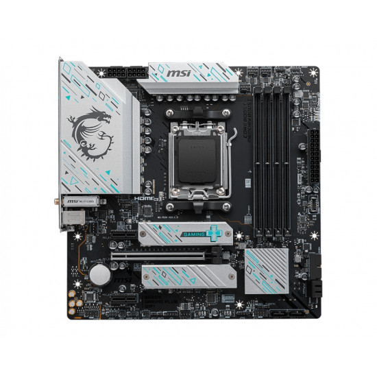 B650M GAMING PLUS WIFI AM5 4DDR5 HDMI/DP mATX