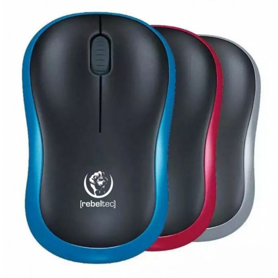 Wireless optical mouse Rebeltec METEOR blue