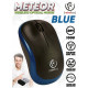 Wireless optical mouse Rebeltec METEOR blue