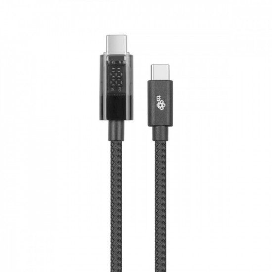 USB C Cable 1m with charging indicator 100W