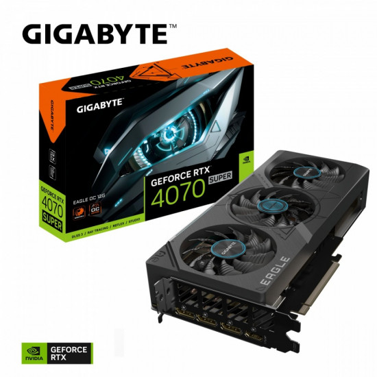 Graphics card RTX 4070 SUPER EAGLE OC 12G GDDR6X 192bit 3DP