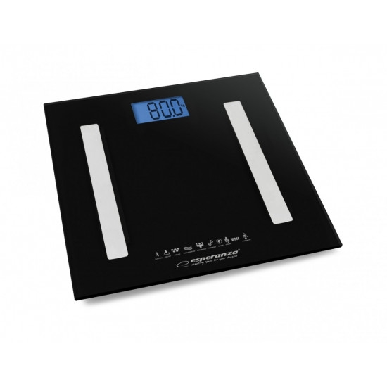 BATHROOM SCALE 8IN1 WITH BLUETOOTH B.FIT BLACK