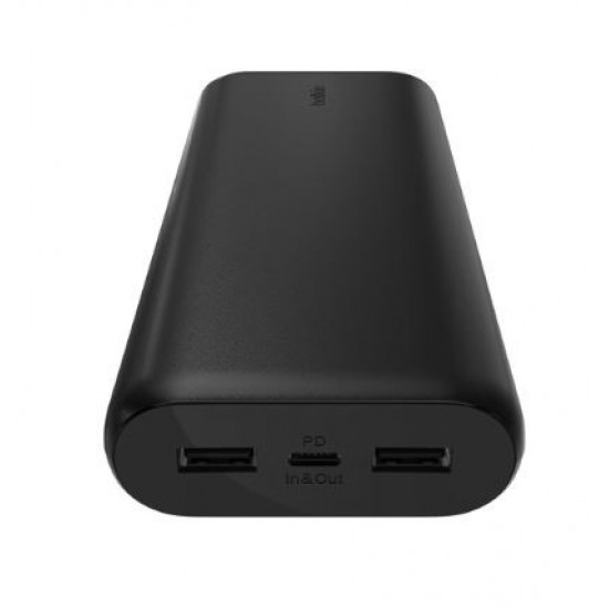 Powerbank BoostCharge 20k mAh 20w compact 3 port black