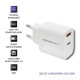 Charger 18W 5-12V, 1.5-3A, USB C