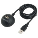 USB 2.0 Cable with docking station