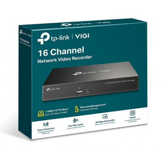 16 Channel Video Recorder VIGI NVR2016H 