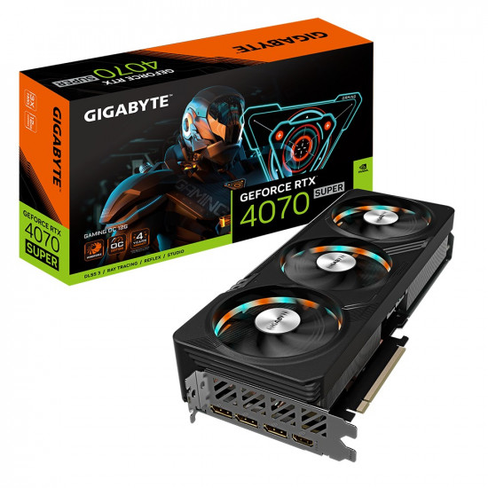 Graphics Card GeForce RTX 4070 SUPER GAMING OC 12G GDDR6X 192bit 3DP