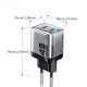 Mains charger 2xUSB-C Super Fast Charger GaN