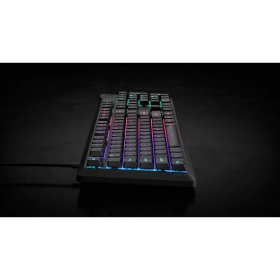 K55 Core RGB black mechanical keyboard