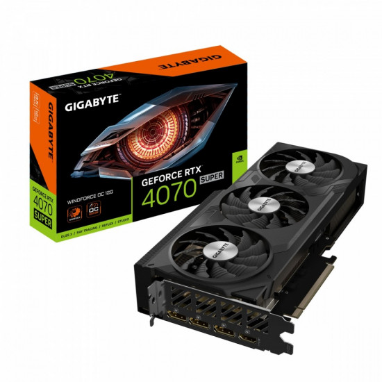 Graphics card RTX 4070 SUPER WINDFORC E OC 12G GDDR6X 192bit