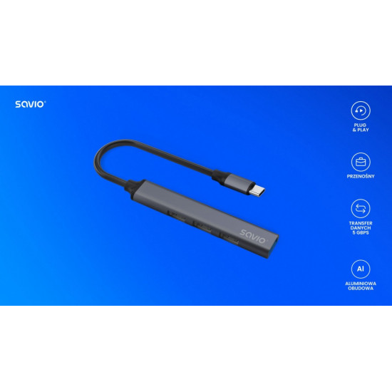 USB-C 3.1 hub AK-71 SAVIO