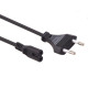 Eight power cable 2 pin 3M EU MCTV EU-810