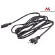 Eight power cable 2 pin 3M EU MCTV EU-810