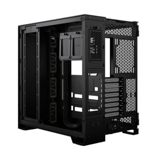 Case 6500D Airflow Dual Chamber Black Mid-Tower 