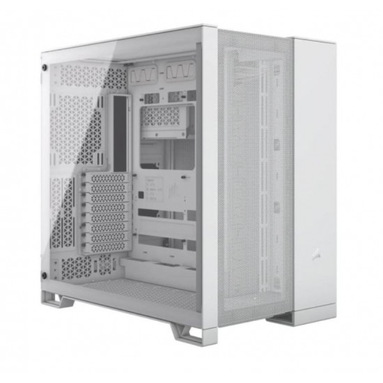 Case 6500D Airflow Dual Chamber White Mid-Tower 