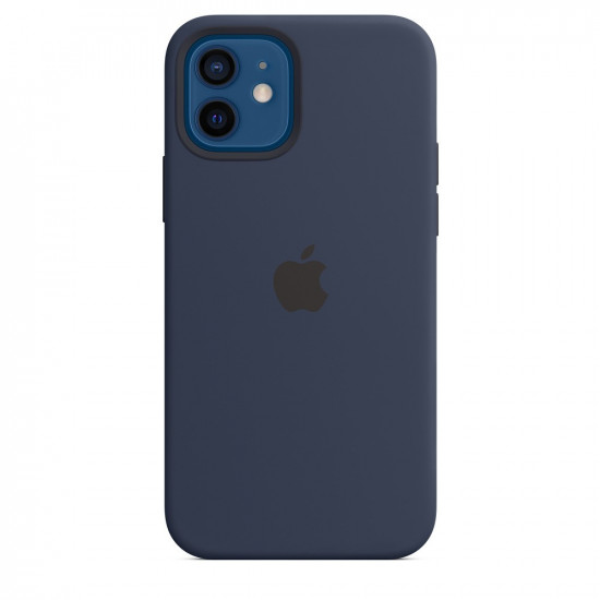 IPHONE 12_12 PRO Silicone Case Deep Navy