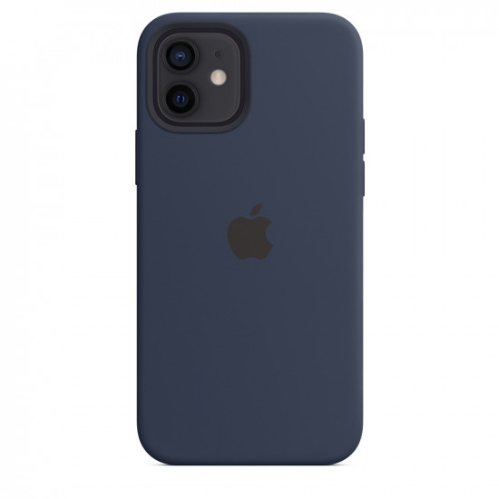 IPHONE 12_12 PRO Silicone Case Deep Navy