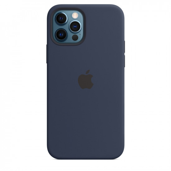 IPHONE 12_12 PRO Silicone Case Deep Navy