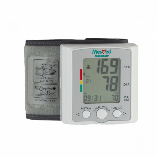 Automatic wrist blood pressure monitor MesMed MM-204 Vengo