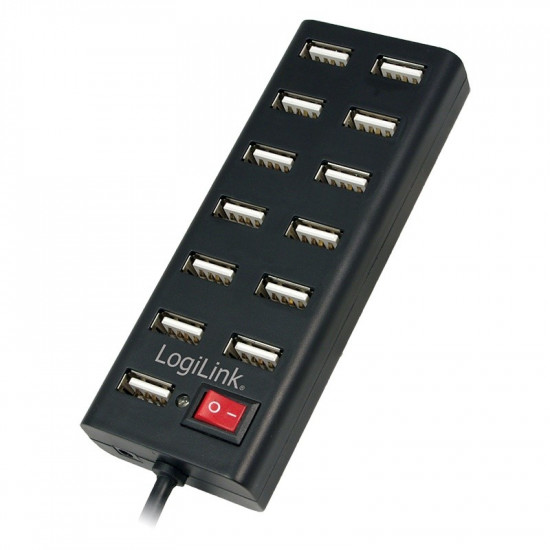 USB2.0 hub, 13-port with ON/OFF switch