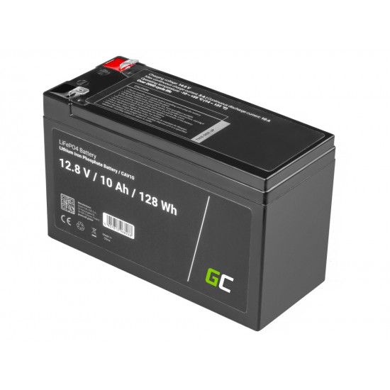 LiFePO4 battery 12V 12,8V 10Ah