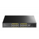 Switch FS1018PS1 16xFE PoE+ 200W 1xSFP